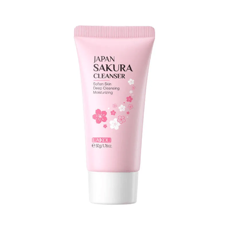 Laikou Japanese Sakura Facial Cleanser - 50g