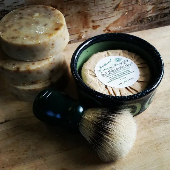 Lavender Flowers Goat's Milk Shaving Soap