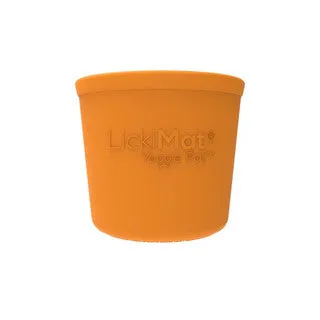 LickiMat Yoggie Pot-Orange