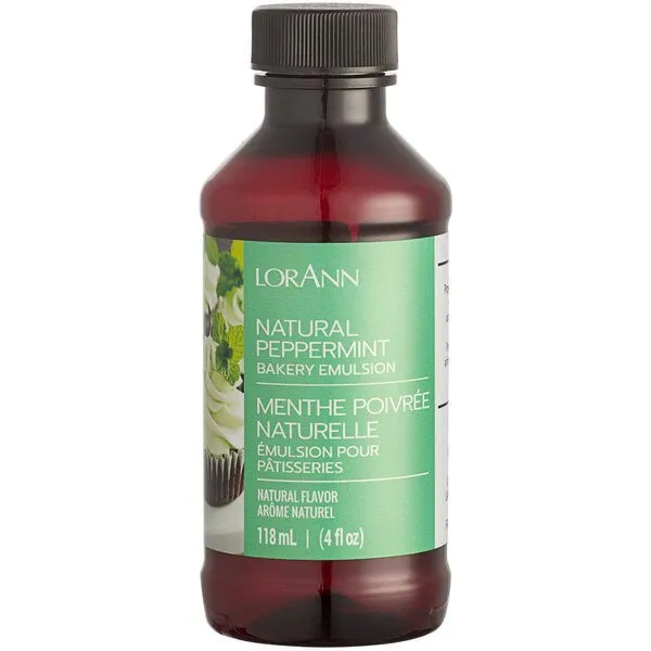 LorAnn Peppermint Bakery Emulsion 4oz