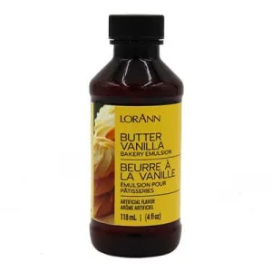 LorAnn Vanilla Butter Emulsion 4 oz