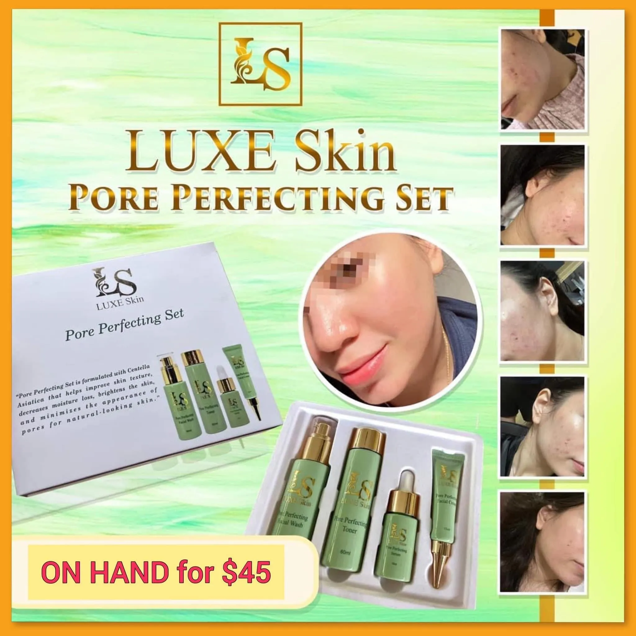 Luxe Skin Pore Perfecting Set