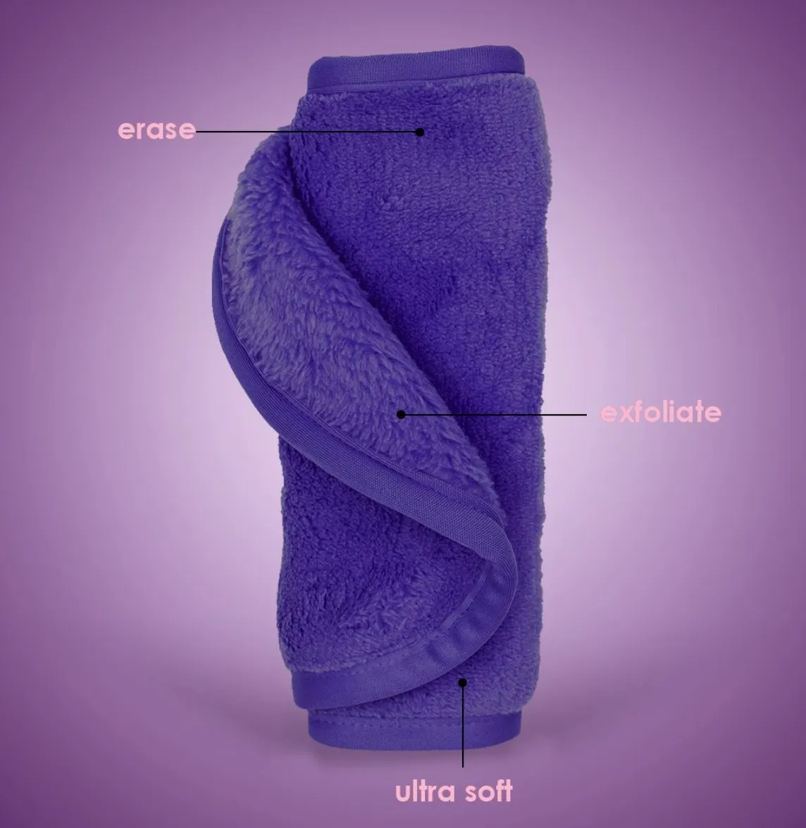 Makeup Eraser Queen Purple