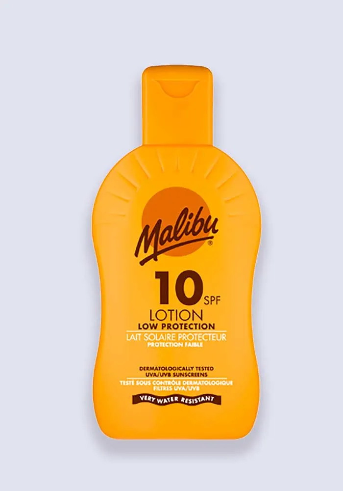 Malibu Sun Lotion SPF 10 100ml - 3 Pack