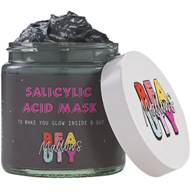 Mallows Beauty Salicylic & Glycolic Mud Mask 100g
