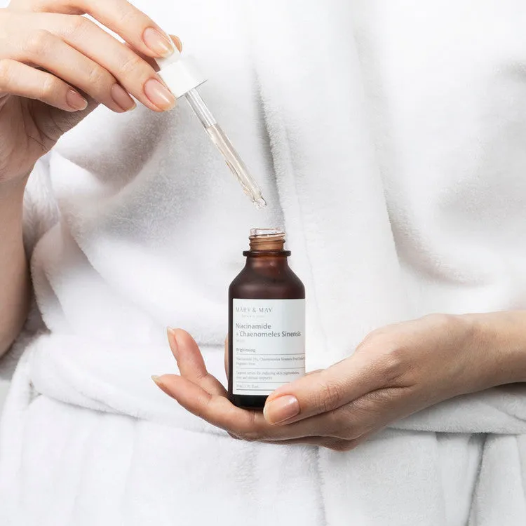 MARY & MAY Believe In Truth Niacinamide serum duo twin pack بكج مميز سيروم النياسينمايد وكريم العين من ماري اند ماي