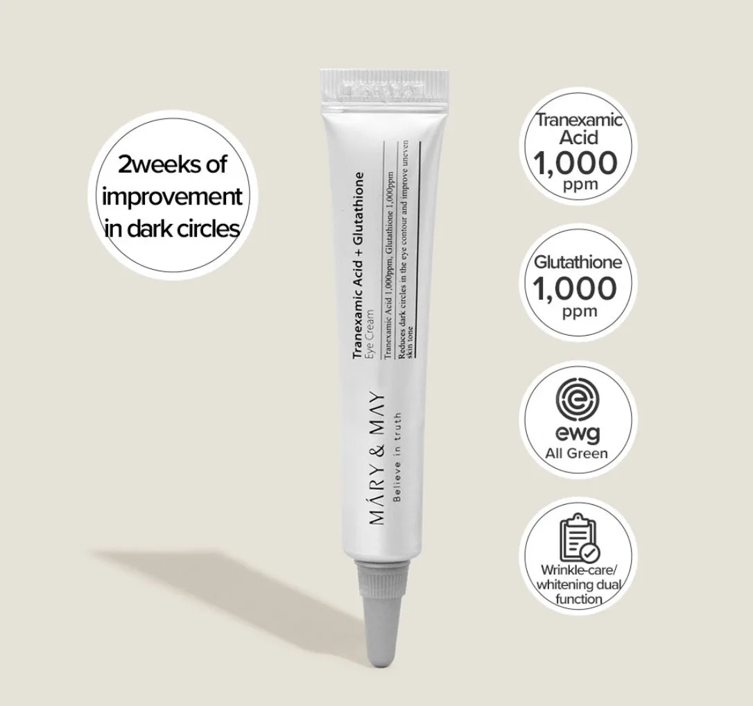 MARY & MAY Believe In Truth Niacinamide serum duo twin pack بكج مميز سيروم النياسينمايد وكريم العين من ماري اند ماي