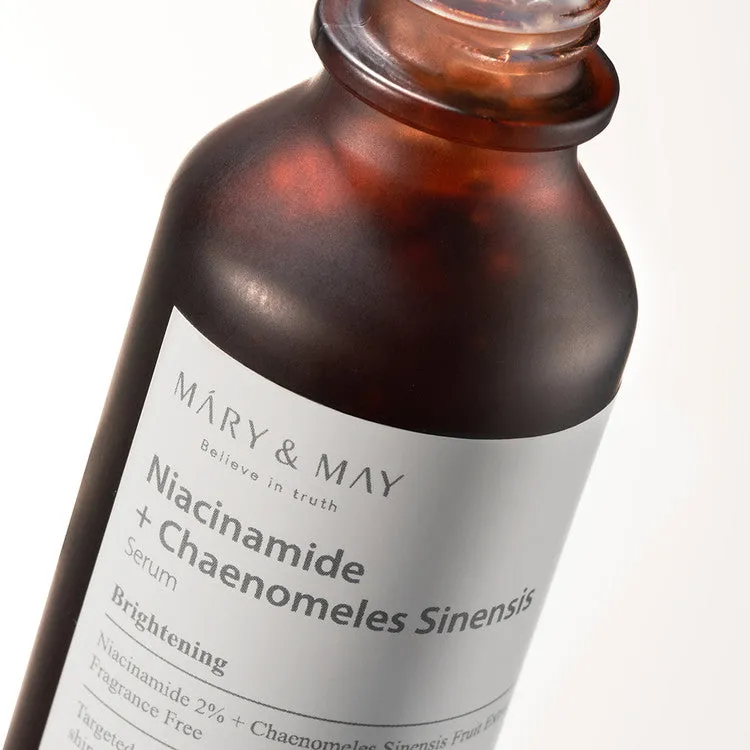 MARY & MAY Believe In Truth Niacinamide serum duo twin pack بكج مميز سيروم النياسينمايد وكريم العين من ماري اند ماي