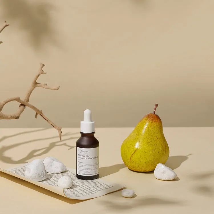 MARY & MAY Believe In Truth Niacinamide serum duo twin pack بكج مميز سيروم النياسينمايد وكريم العين من ماري اند ماي