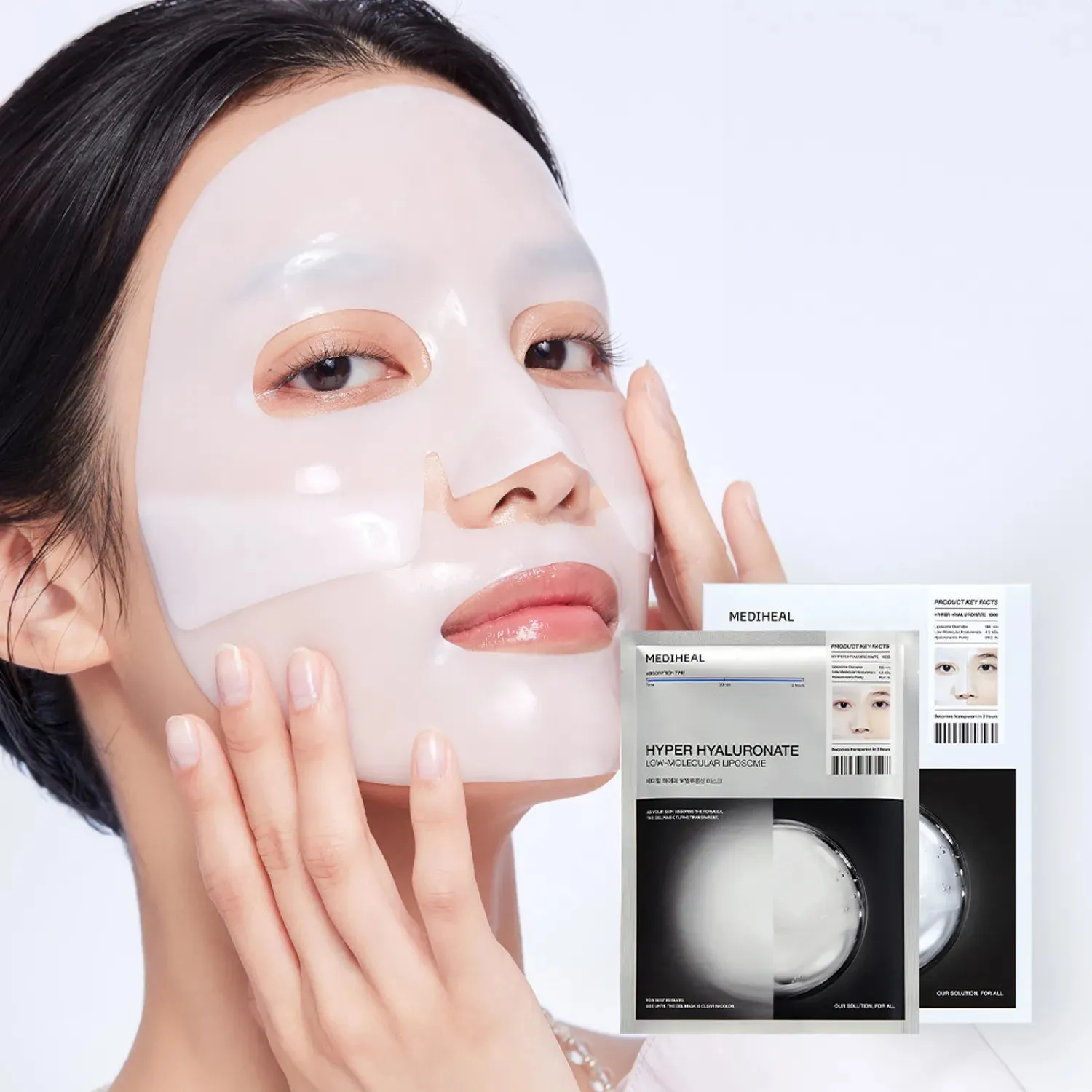 MEDIHEAL Hyper Hyaluronate Low-Molecular Liposome Mask