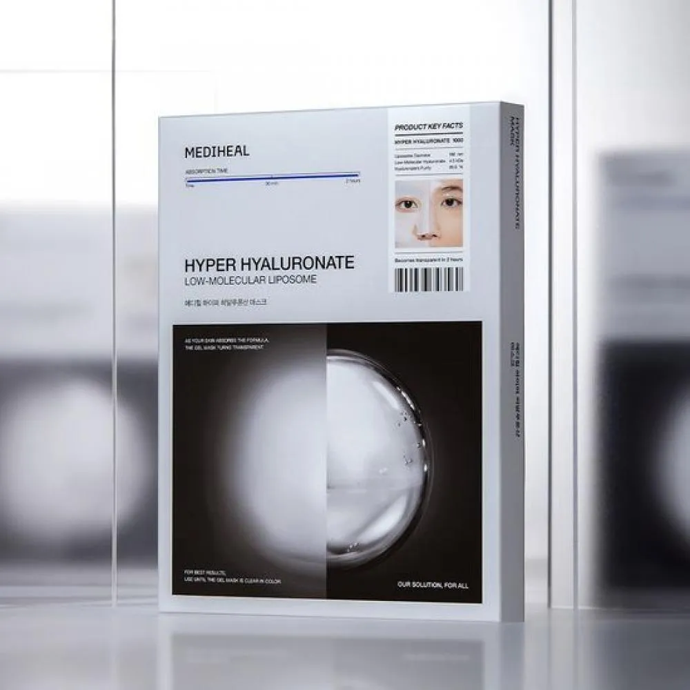 MEDIHEAL Hyper Hyaluronate Low-Molecular Liposome Mask