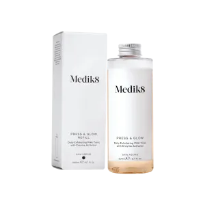 Medik8 PRESS & GLOW™ Exfoliating PHA Tonic with Enzyme Activator Refill