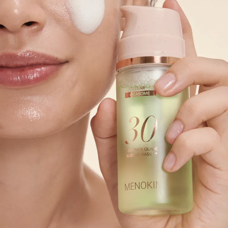 MENOKIN 30 Seconds Quick Bubble Mask (5 types); 3.21 fl.oz / 95ml