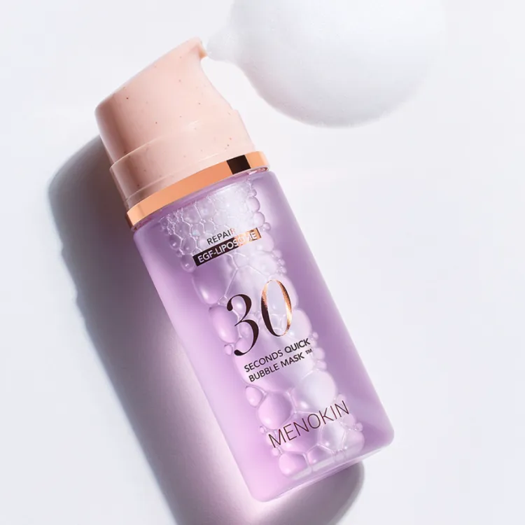 MENOKIN 30 Seconds Quick Bubble Mask (5 types); 3.21 fl.oz / 95ml