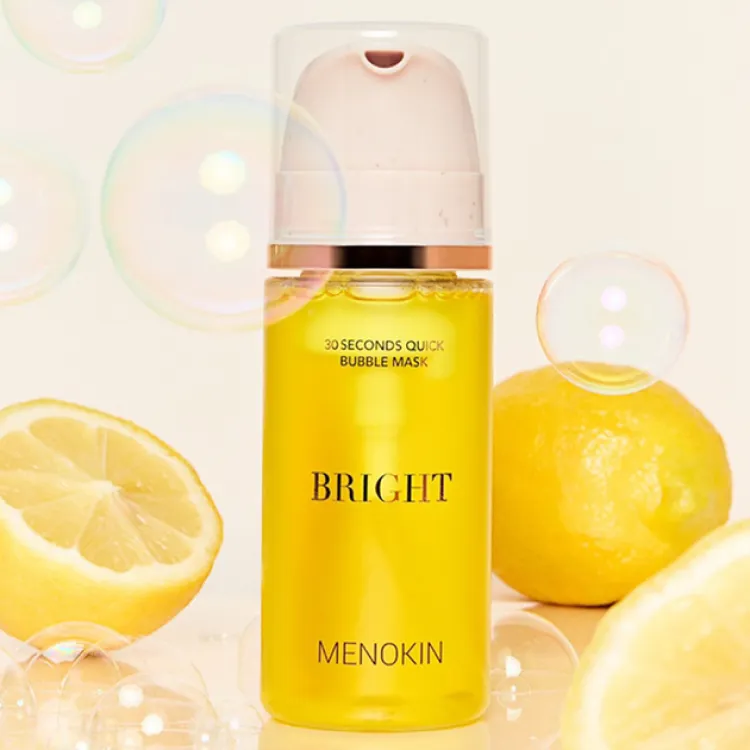 MENOKIN 30 Seconds Quick Bubble Mask (5 types); 3.21 fl.oz / 95ml