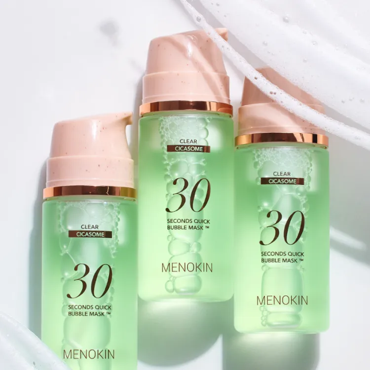 MENOKIN 30 Seconds Quick Bubble Mask (5 types); 3.21 fl.oz / 95ml