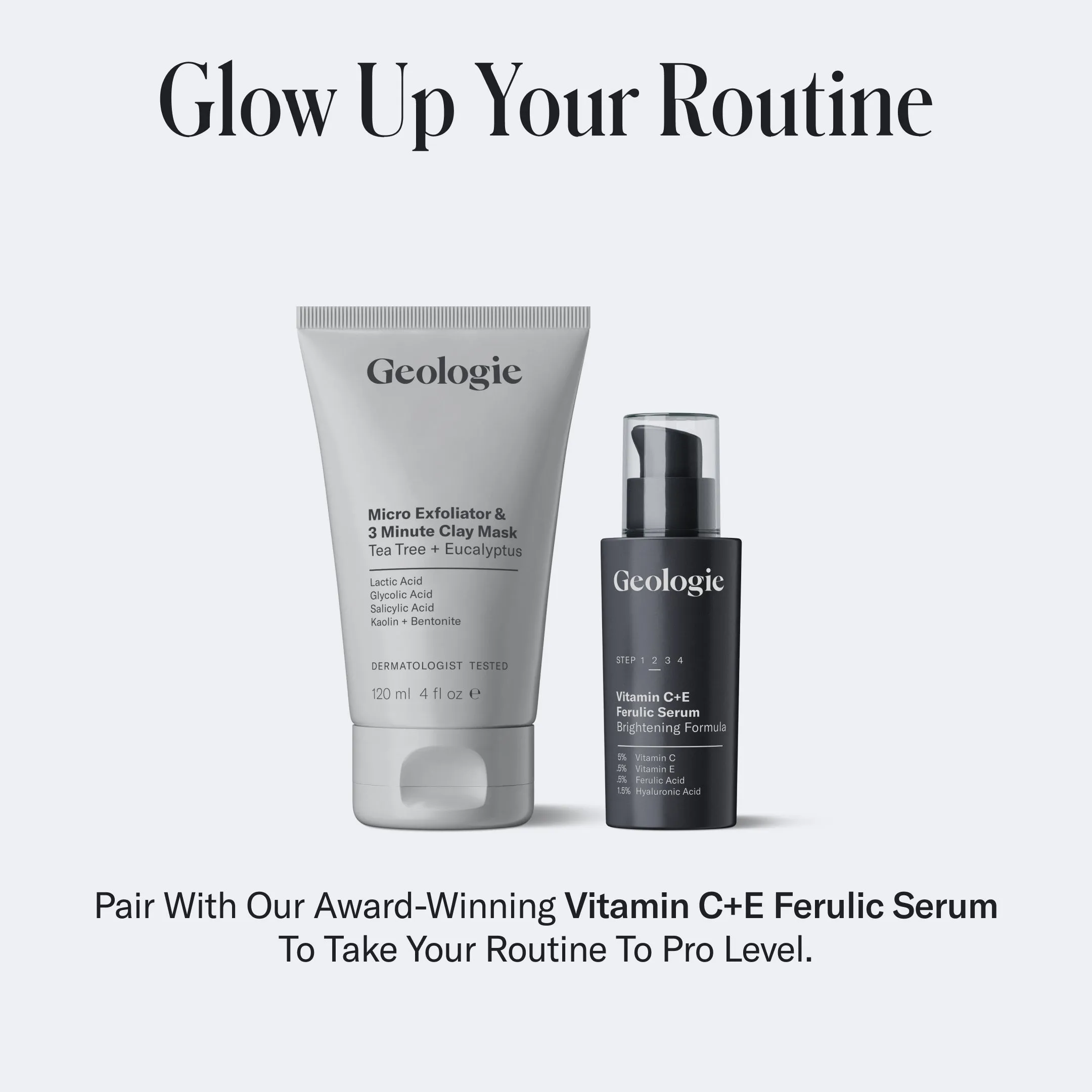 Micro Exfoliator & 3 Minute Clay Mask