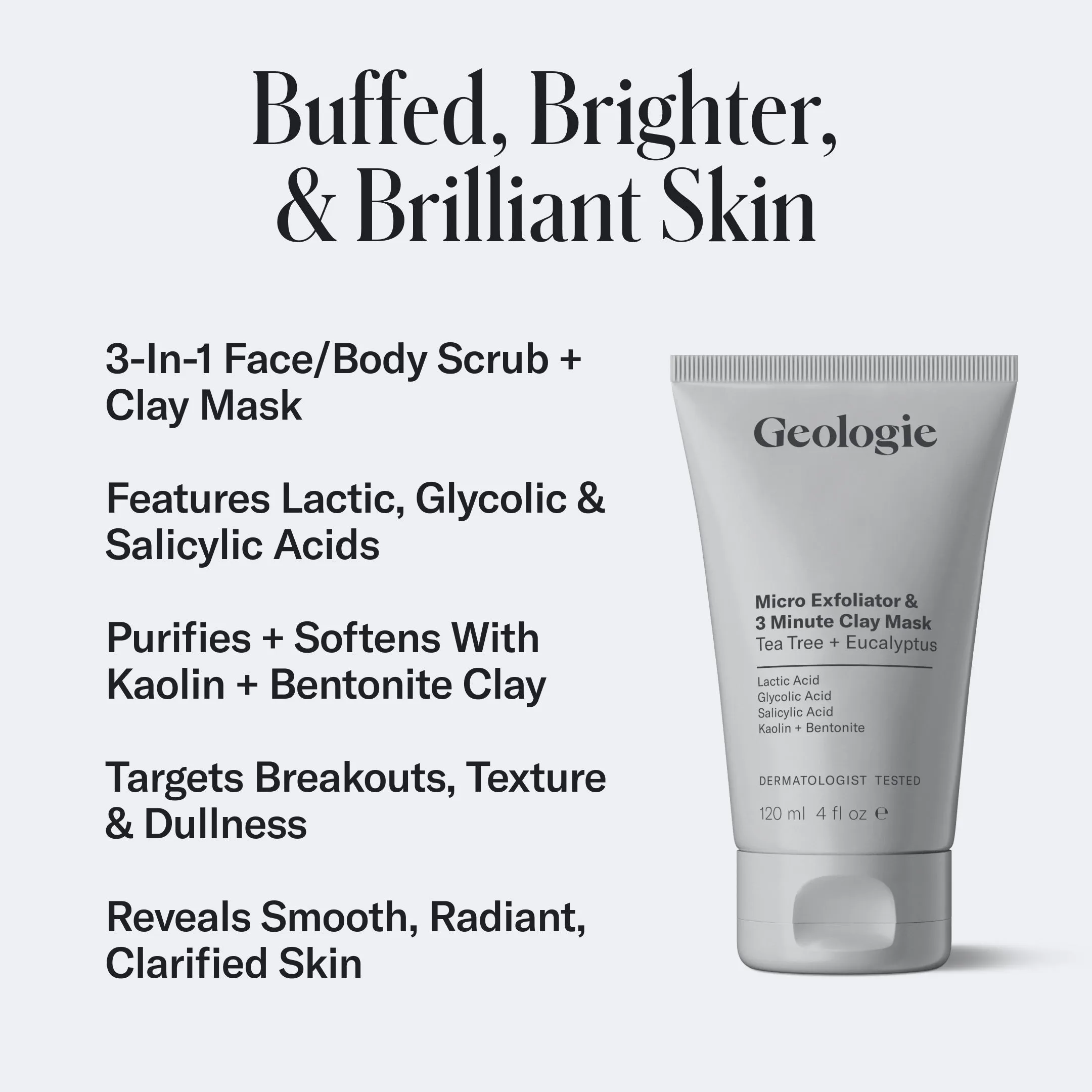 Micro Exfoliator & 3 Minute Clay Mask