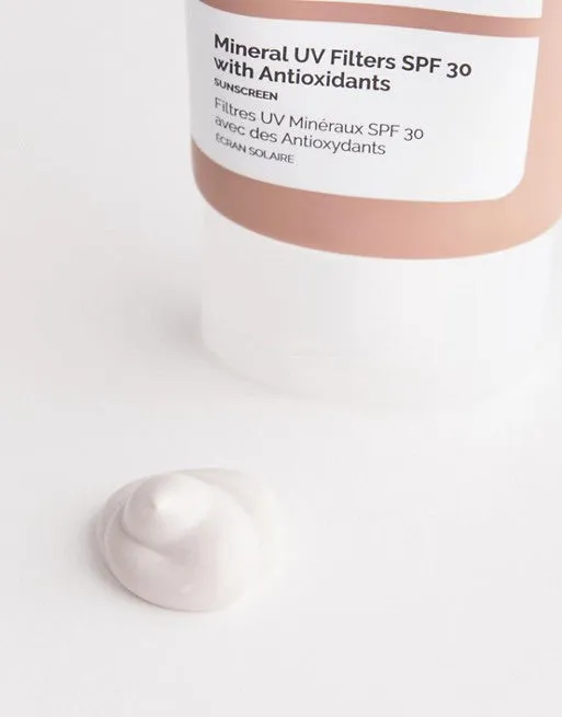 Mineral UV Filters SPF30 with Antioxidants