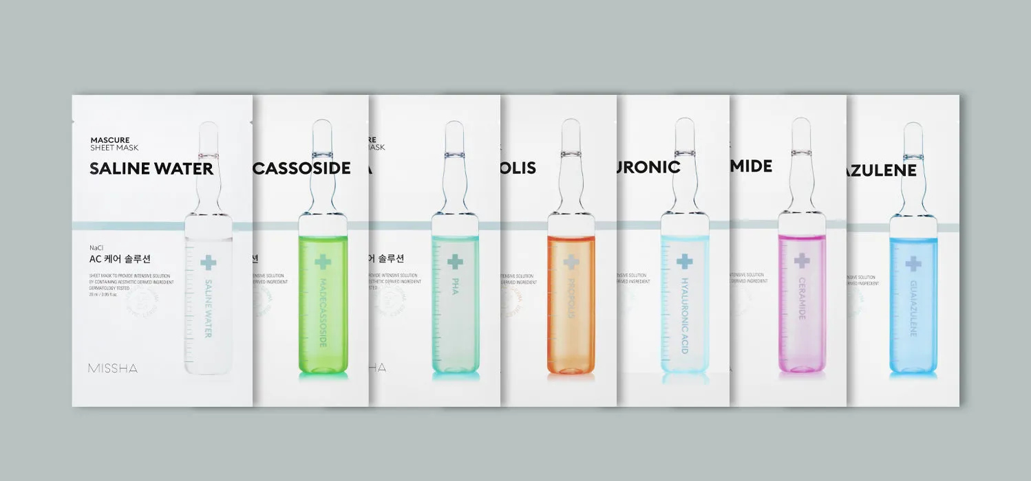 MISSHA Mascure Hydra Solution Sheet Mask Hyaluron Acid 27ml