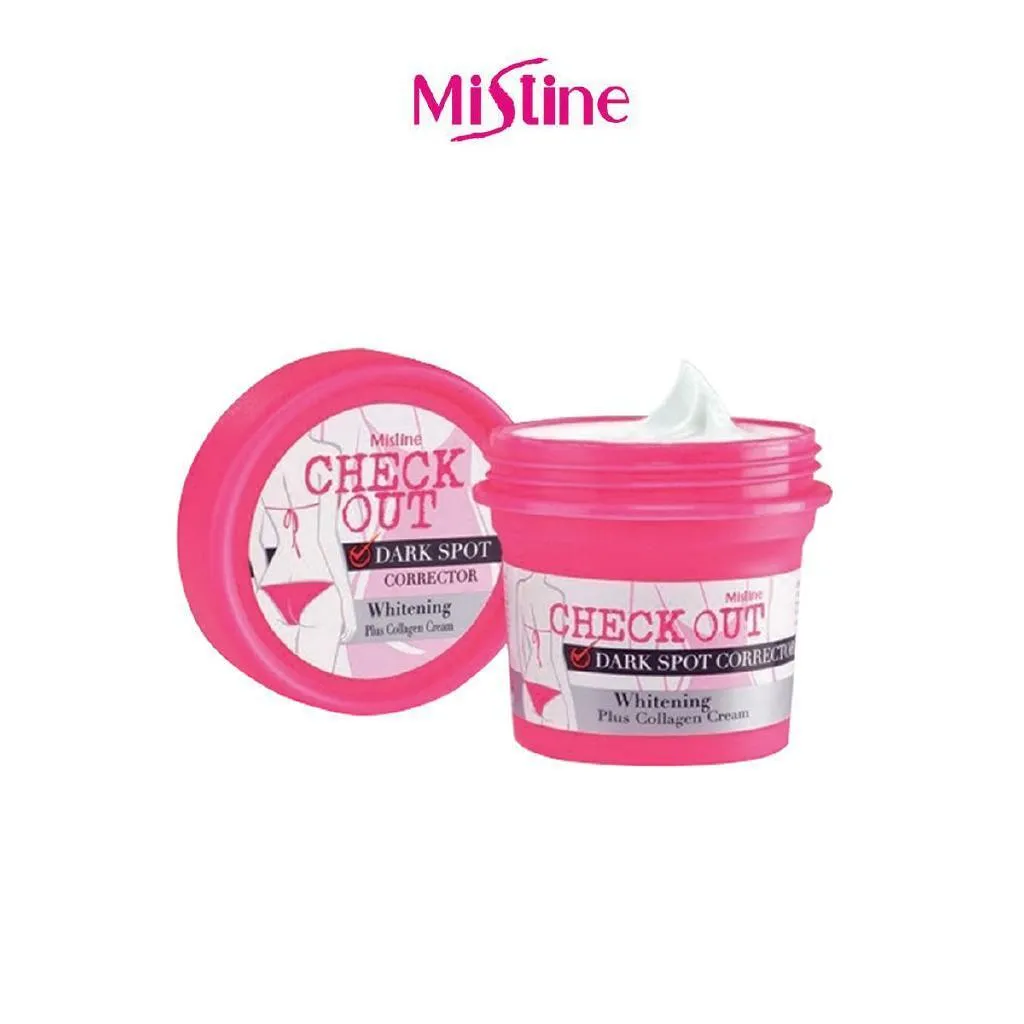 Mistine Check Out Dark Spot Corrector Whitening Plus Collagen Cream - 48g