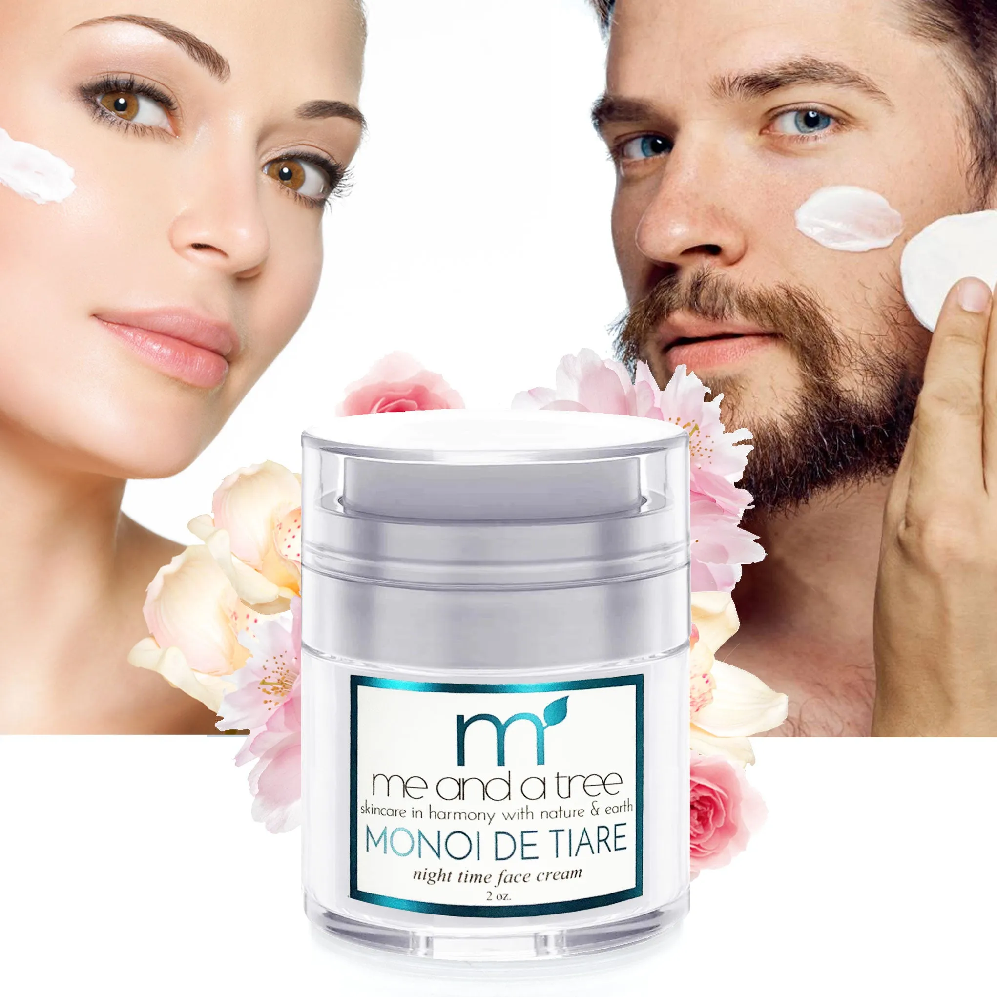 Monoi De Tiare Natural Face Cream