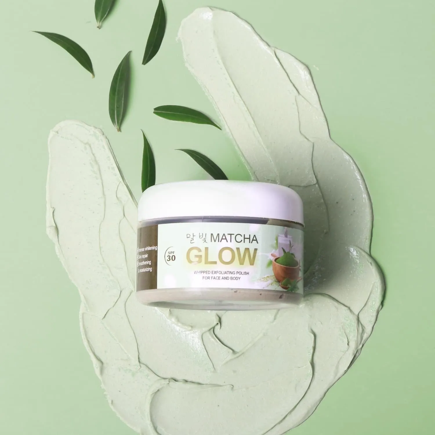 MQ - Matcha Glow Face and Body Scrub 300g