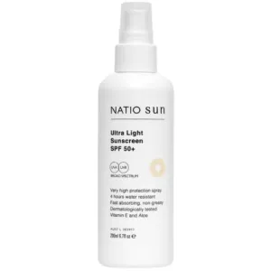 Natio Ultra Light Spray Sunscreen SPF 50  200ml