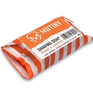 Natural Shaving Soap - Orange & Lavender