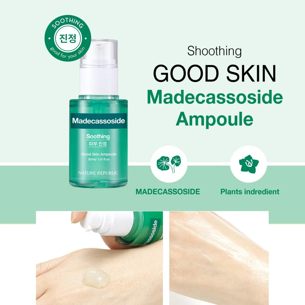 NATURE REPUBLIC Madecassoside Soothing Good Skin Ampoule سيروم مهدئ للبشرة بالماديكاسوسيد