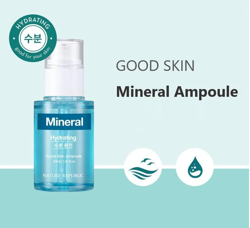NATURE REPUBLIC Mineral Hydrating Good Skin Ampoule سيروم مرطب لبشرة