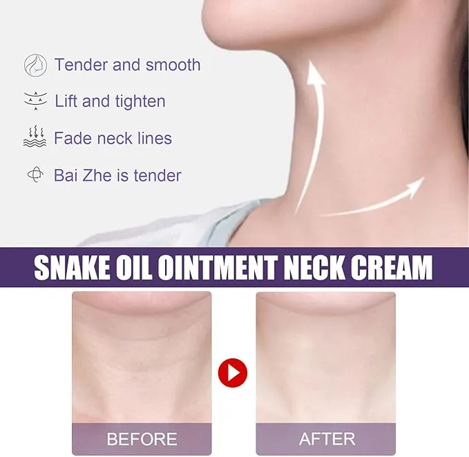 Neck Creams for Tightening and Wrinkles,Neck Firming Cream,Anti Wrinkle & Lifting Neck Lines,Nourishing Neck Tightening Cream,Sagging Neck Cream,Neck and Chest Firming Cream,Double Chin-Easy to Use