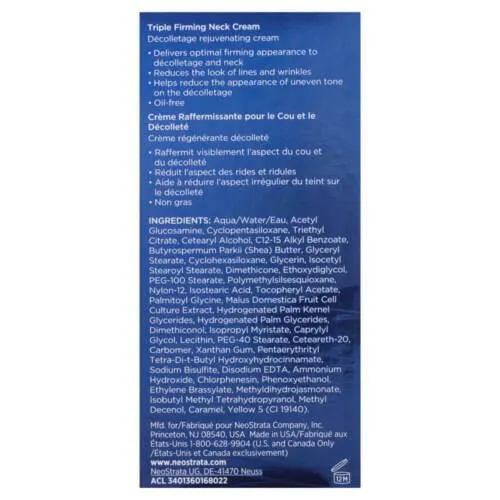 Neostrata Skin Active Neck Cream 80G