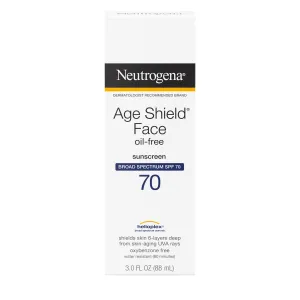 Neutrogena Age Shield Face Oil-Free Sunscreen SPF 70, 3 fl. oz