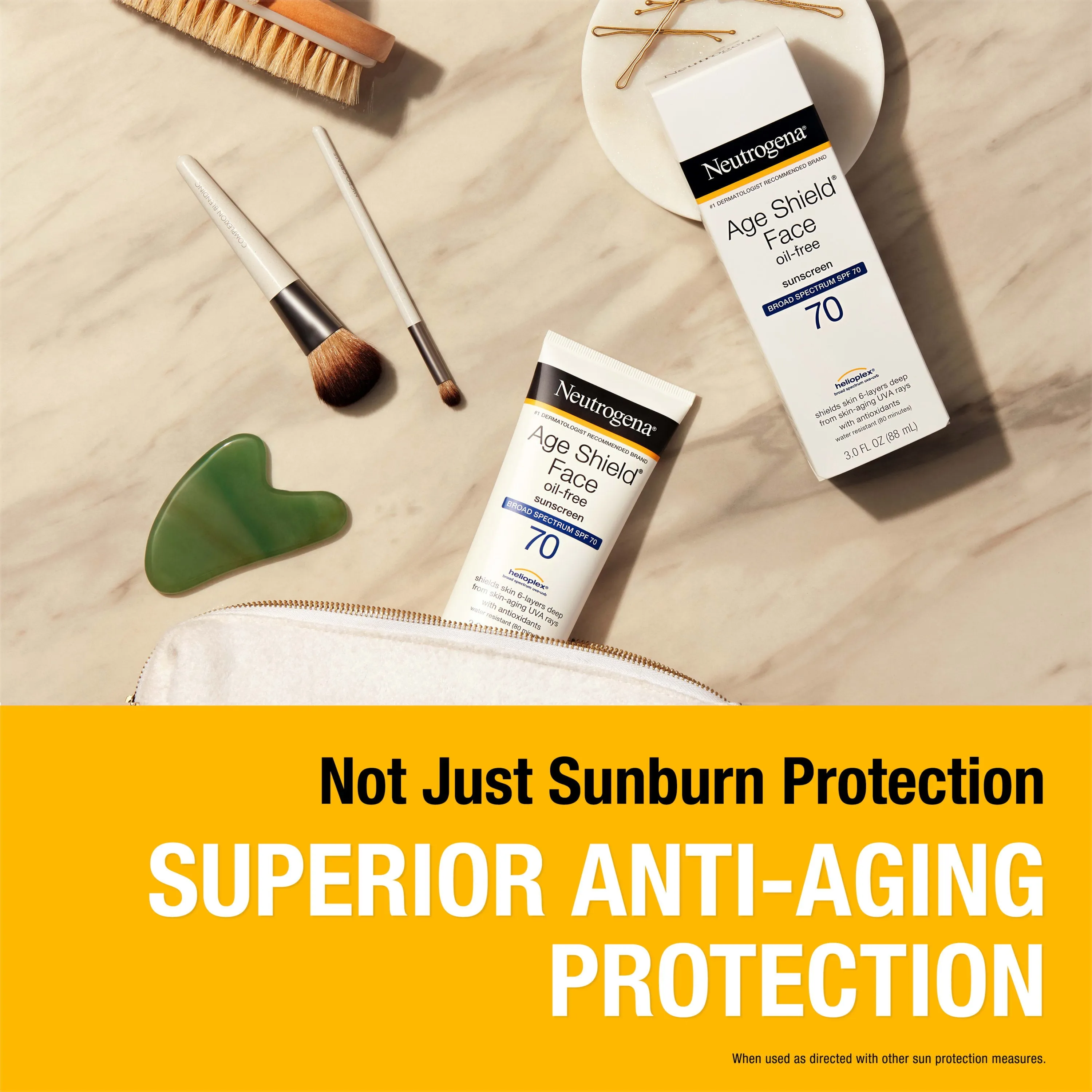 Neutrogena Age Shield Face Oil-Free Sunscreen SPF 70, 3 fl. oz