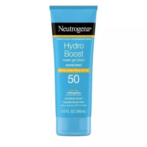 Neutrogena Hydro Boost Water Gel Moisturizing Sunscreen Lotion, SPF 50 - 3 fl oz.