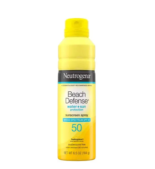 Neutrogena Sunscreen Spray Beach Defense Water   Sun Protection SPF 50