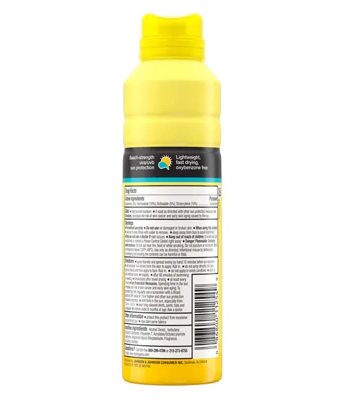 Neutrogena Sunscreen Spray Beach Defense Water   Sun Protection SPF 50