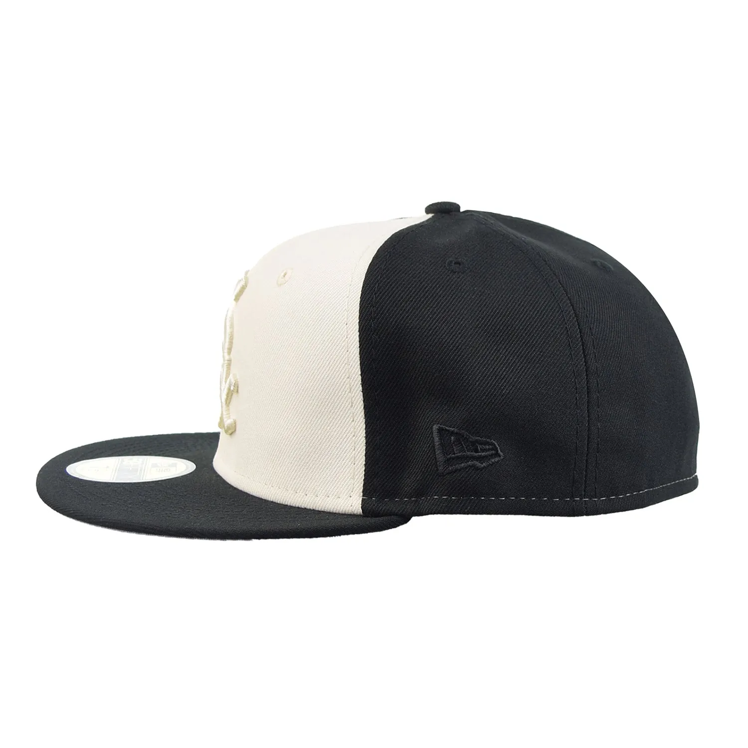 New Era Chicago White Sox Tonal 2-Tone 59Fifty Men's Fitted Hat Black-Cream