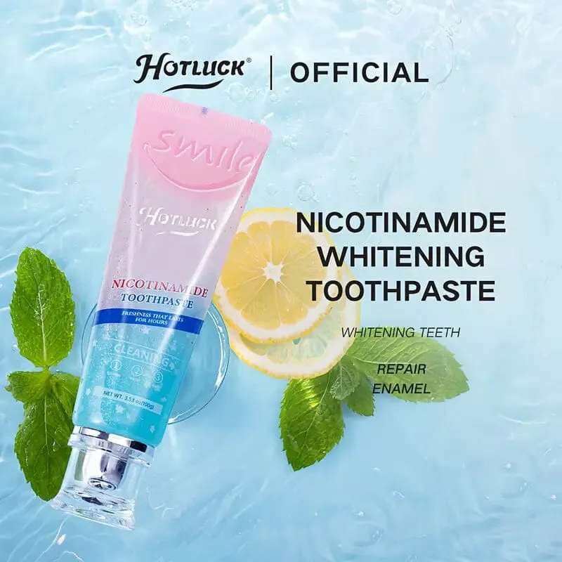 Niacinamide Intensive Whitening Toothpaste - Fresh Breath, Remove Tooth Stains