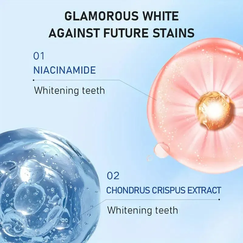 Niacinamide Intensive Whitening Toothpaste - Fresh Breath, Remove Tooth Stains