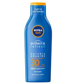 Nivea Sun Protect Sun Lotion & Refresh Quickly Absorbs SPF 30 in pakistan