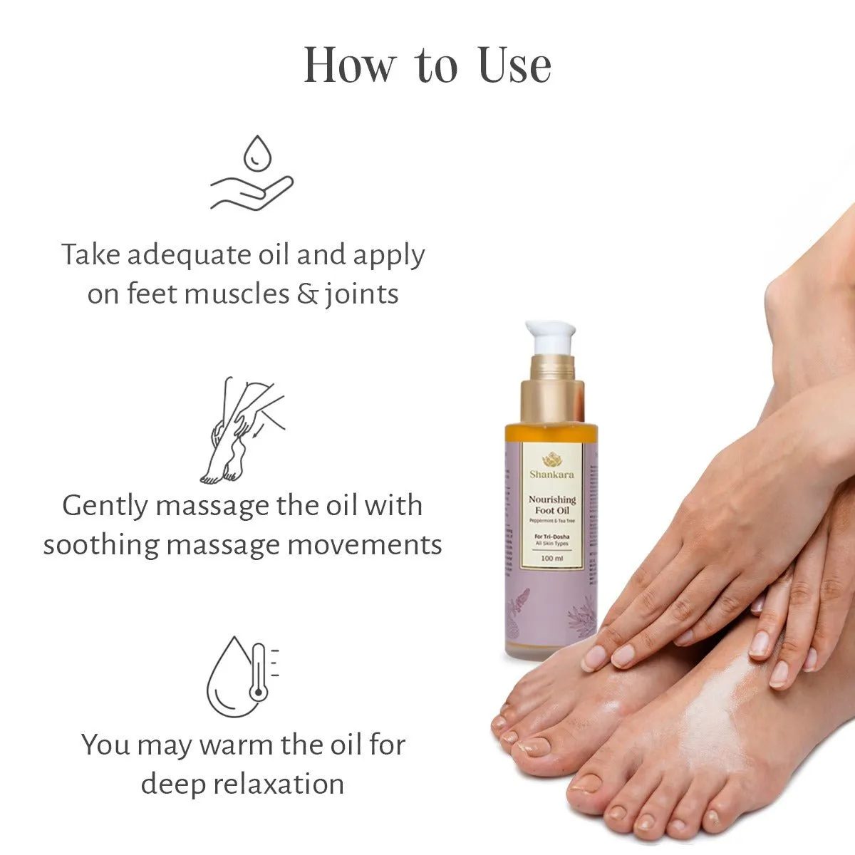 Nourishing Foot Oil 100ml - Foot Care