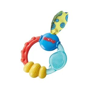 Nuby Wacky Teething Ring Multi Couloured
