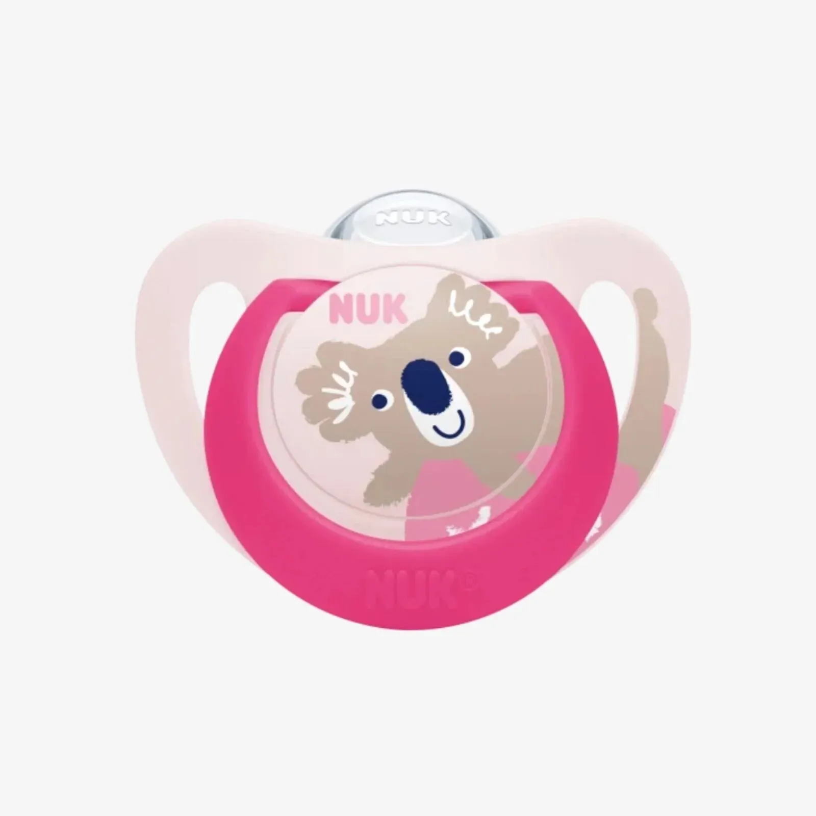 NUK Star Day & Night Soother 6-18 months 2 pcs - Pink