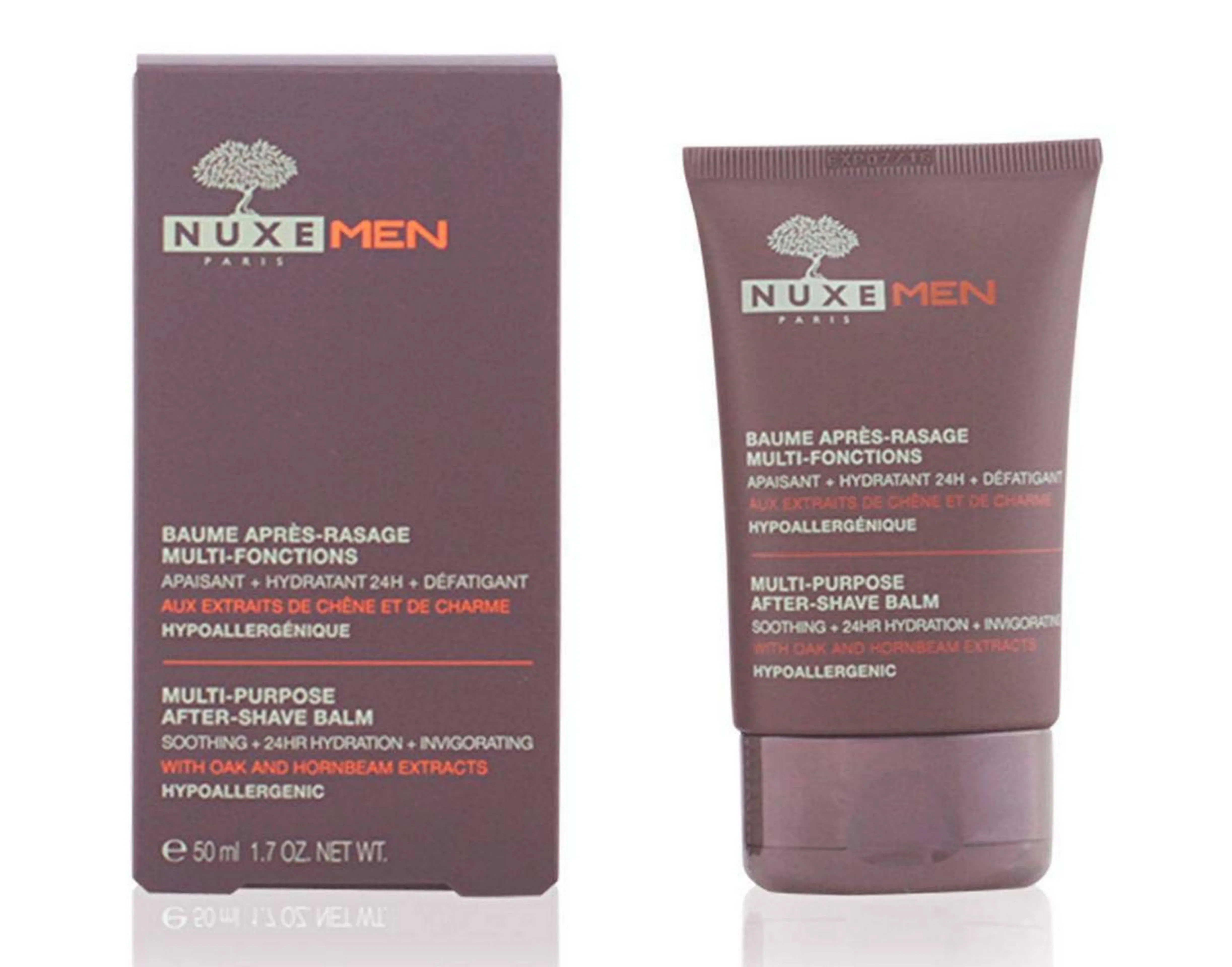 NUXE Men Multi-Purpose After-Shave Balm, 1.7 Oz