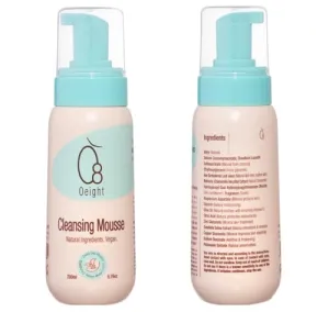 O8 Oeight Baby Body Wash - Soothing Foam with Dunaliella & Dead Sea Minerals - 6.76oz