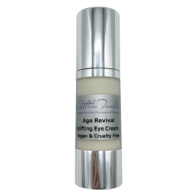 Organic antiaging eye cream