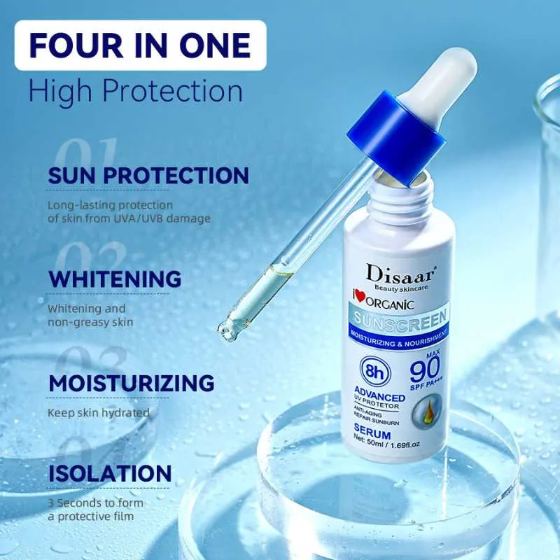 Organic NMN Moisturizing Sunscreen Skin Serum 50ml