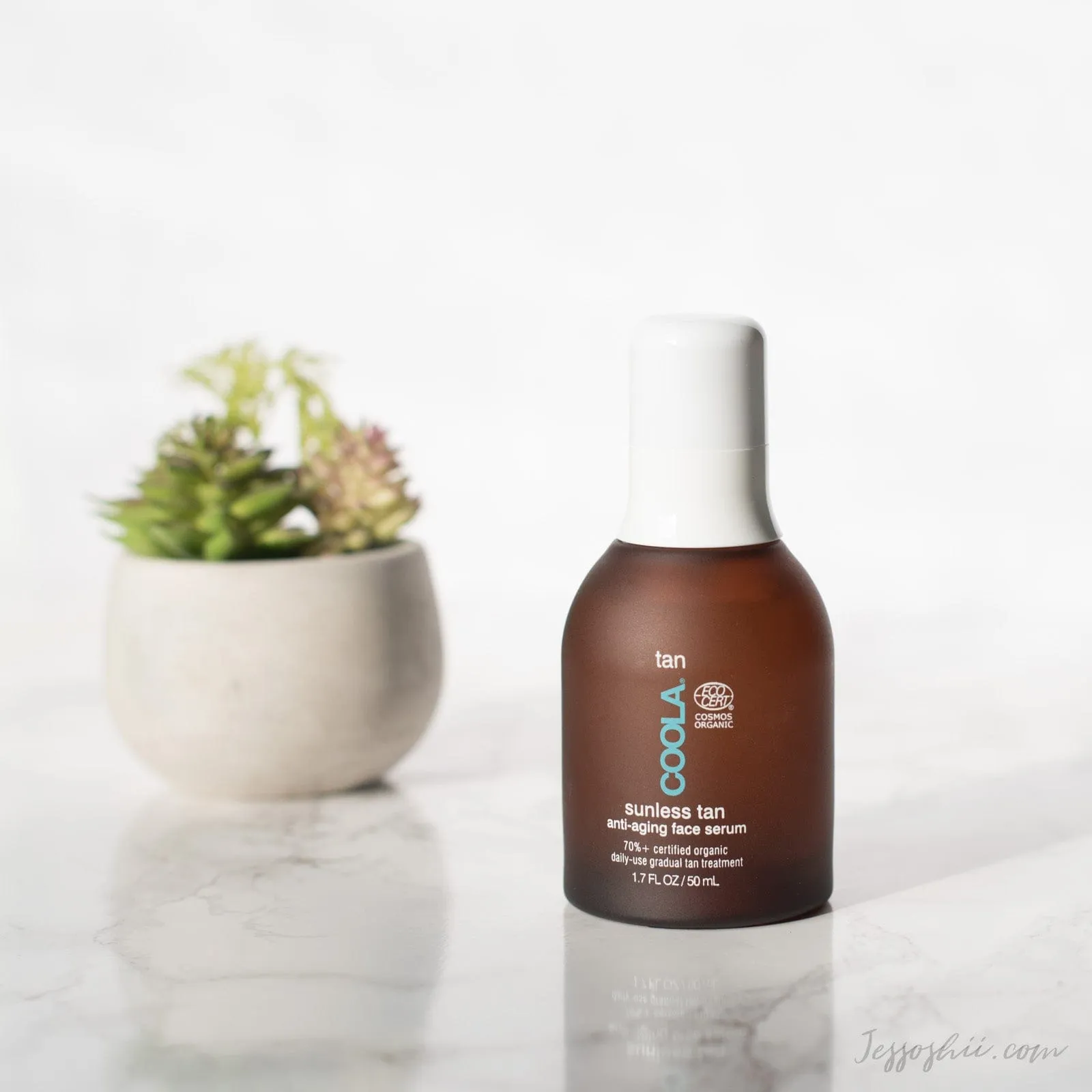Organic Sunless Tan Anti-Aging Face Serum